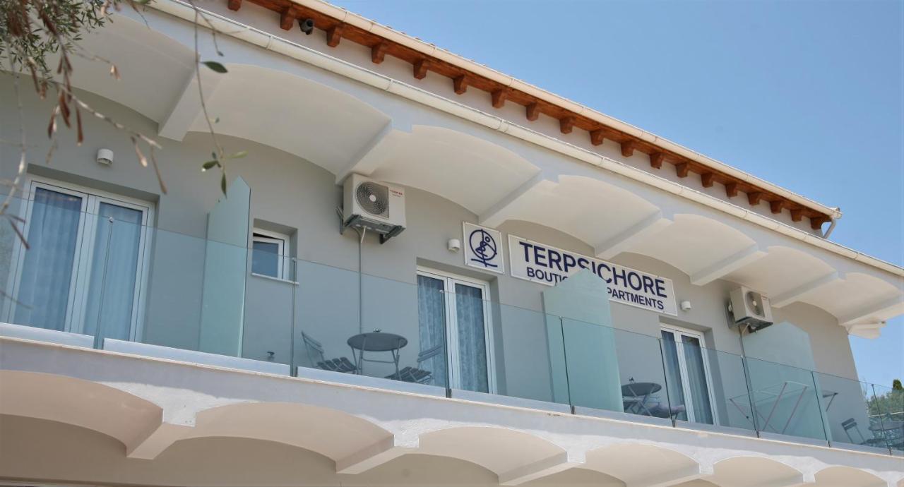 Terpsichore Boutique Bright New Sofita Studios And Appartment Dassia  Exterior photo